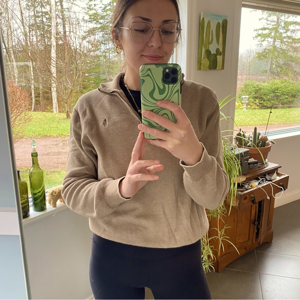 Polo by ralph lauren beige sweater